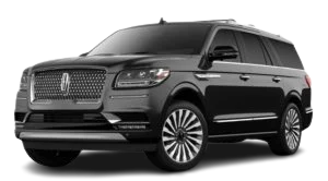 Black Lincoln Navigator luxury SUV