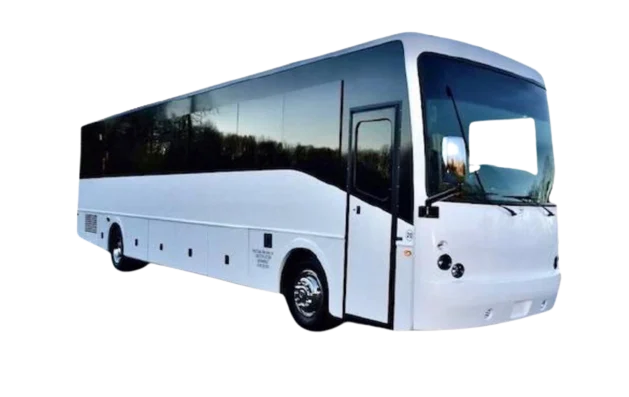 Motor coach bus for large groups