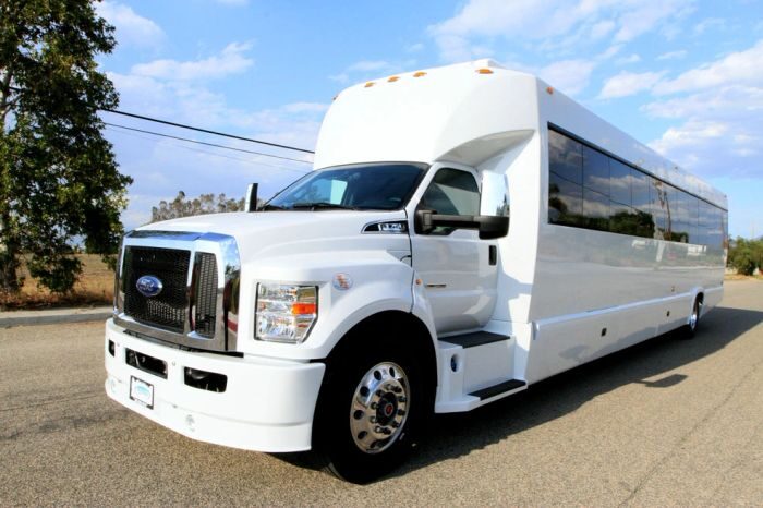 White party bus – Colorado limo service